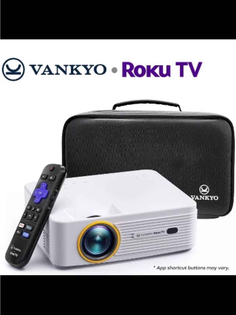 Brand New VANKYO Leisure 470R Roku Projector – Sealed – Home Theater – 1080P